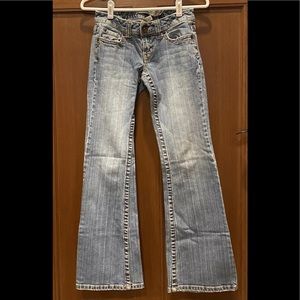 Aeropostale Hailey Skinny Flare Jeans, size 0 Reg.